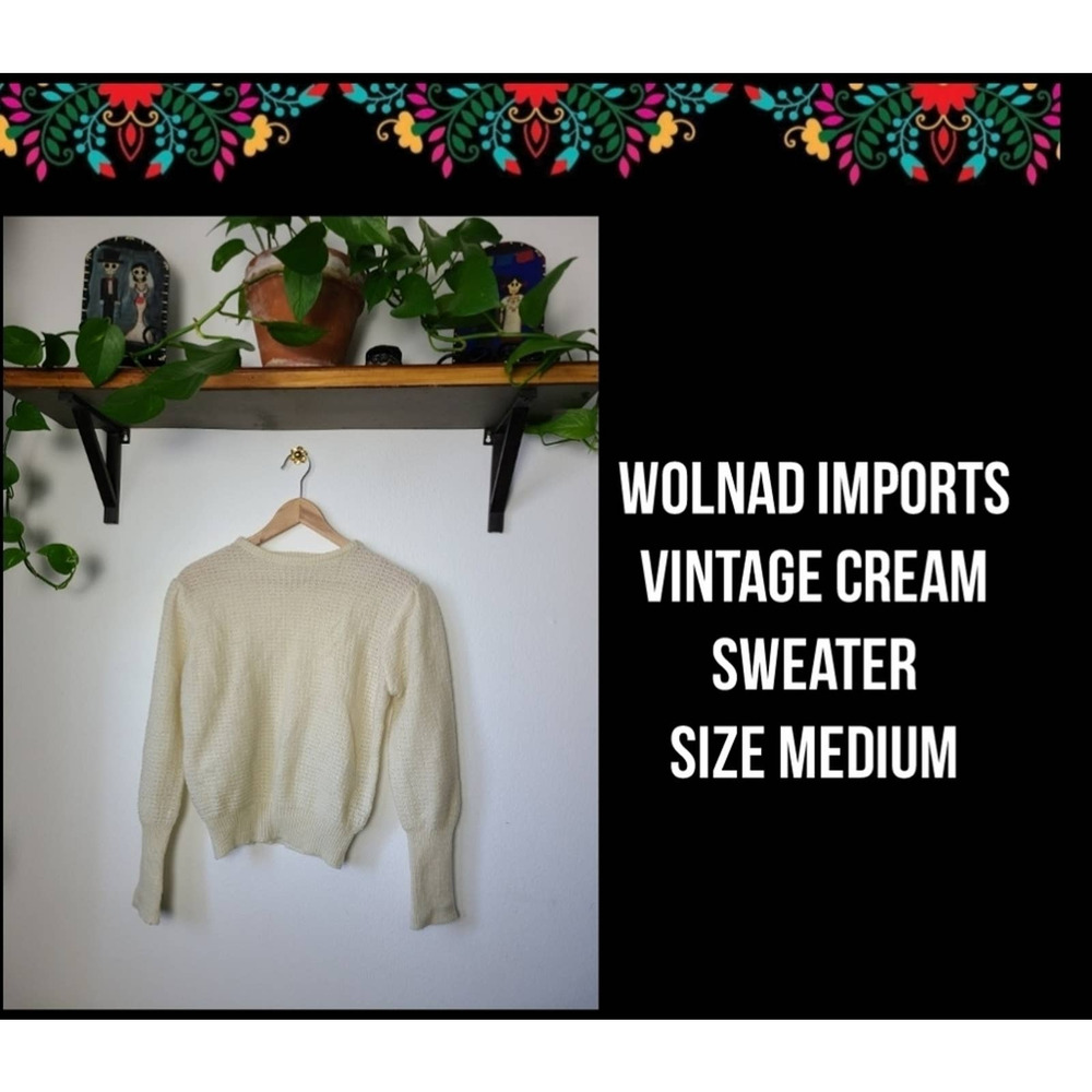 VINTAGE | WOLNAD IMPORTS | LONG SLEEVE SWEATER
